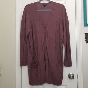 Purple Cardigan